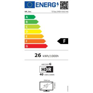 HP/727pq/27"/IPS/QHD/120Hz/5ms/Blck-Slvr/3R 8J4D8AA#ABB