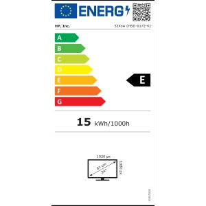 HP/524sw/23,8"/IPS/FHD/100Hz/5ms/White-Slvr/2R 94C21E9#ABB