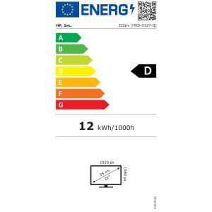 HP/322pv/21,45"/VA/FHD/100Hz/5ms/Black/3R 9U5A2AA#ABB