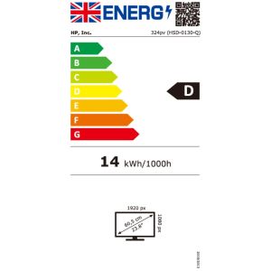 HP/324pv/23,8"/VA/FHD/100Hz/5ms/Black/3R 9U5C1AA#ABB