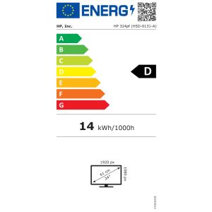 HP/324pf/23,8"/IPS/FHD/100Hz/5ms/Black/3R 9U5J5UT#ABB