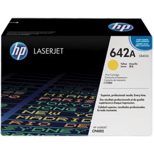 Toner HP CB402A (642A), žltá (yellow), originál