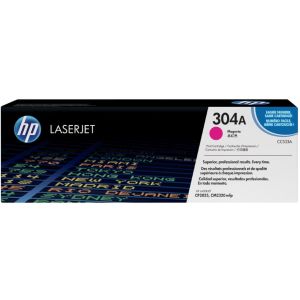 Toner HP CC533A (304A), purpurová (magenta), originál