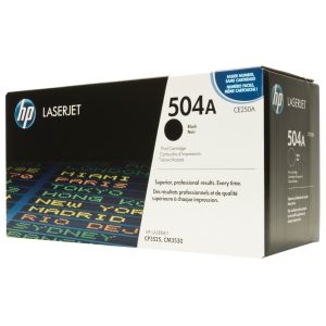 Toner HP CE250A (504A), čierna (black), originál