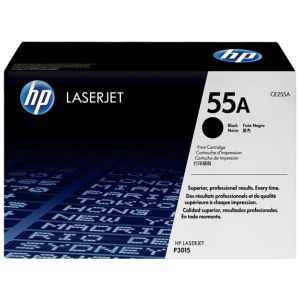 Toner HP CE255A (55A), čierna (black), originál