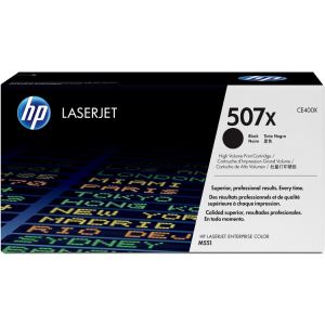 Toner HP CE400X (507X), čierna (black), originál