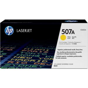 Toner HP CE402A (507A), žltá (yellow), originál