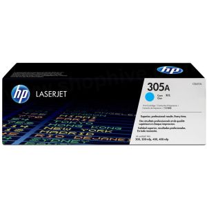 Toner HP CE411A (305A), azúrová (cyan), originál