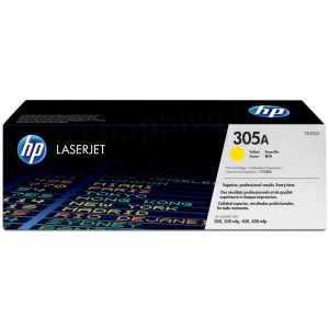 Toner HP CE412A (305A), žltá (yellow), originál