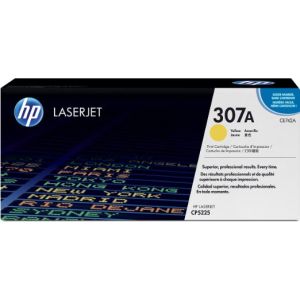 Toner HP CE742A (307A), žltá (yellow), originál