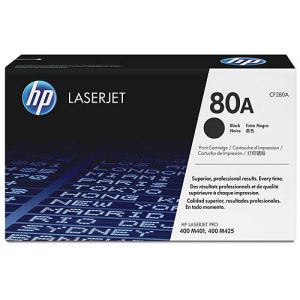 Toner HP CF280A (80A), čierna (black), originál