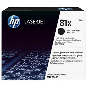 Toner HP CF281X (81X), čierna (black), originál