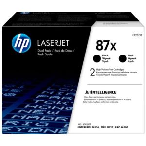 Toner HP CF287XD (87XD), dvojbalenie, čierna (black), originál