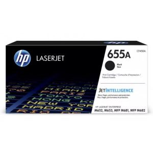 Toner HP 655A, CF450A, čierna (black), originál