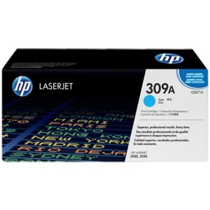 Toner HP Q2671A (309A), azúrová (cyan), originál