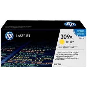 Toner HP Q2672A (309A), žltá (yellow), originál