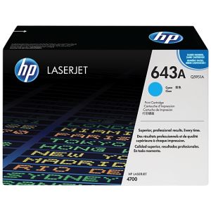 Toner HP Q5951A (643A), azúrová (cyan), originál