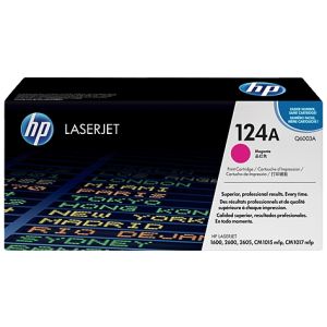 Toner HP Q6003A (124A), purpurová (magenta), originál