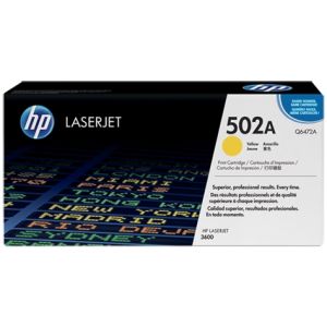 Toner HP Q6472A (502A), žltá (yellow), originál