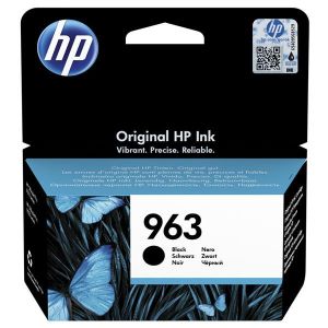 Cartridge HP 963, 3JA26AE, čierna (black), originál