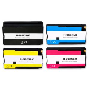 Cartridge HP 963 XL, 3YP35AE, CMYK, štvorbalenie, multipack, alternatívny