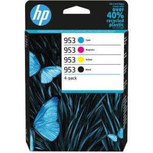 Cartridge HP 953, 6ZC69AE, CMYK, štvorbalenie, multipack, originál