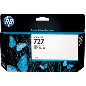 Cartridge HP 727, B3P24A, sivá (gray), originál