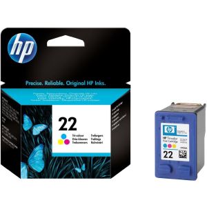 Cartridge HP 22 (C9352AE), farebná (tricolor), originál