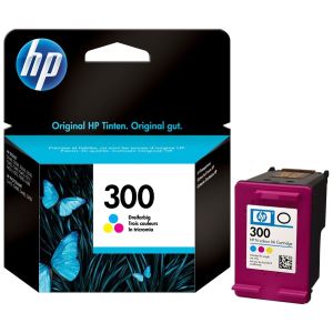 Cartridge HP 300 (CC643EE), farebná (tricolor), originál