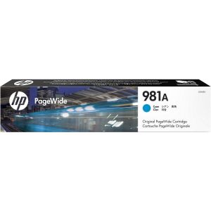 Cartridge HP 981A, J3M68A, azúrová (cyan), originál