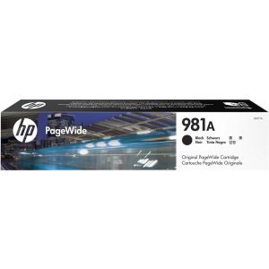 Cartridge HP 981A, J3M71A, čierna (black), originál