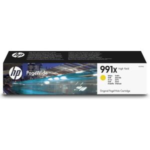 Cartridge HP 991X, M0J98AE, žltá (yellow), originál