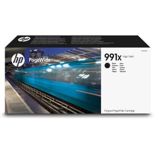 Cartridge HP 991X, M0K02AE, čierna (black), originál