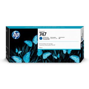 Cartridge HP 747, P2V85A, modrá (blue), originál