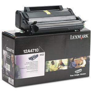 Toner Lexmark 12A4710 (X422), čierna (black), originál