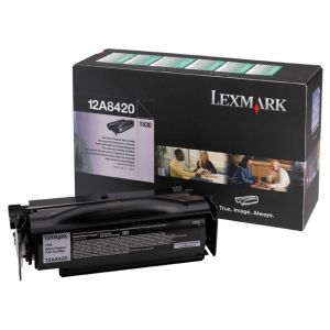 Toner Lexmark 12A8420 (T430), čierna (black), originál