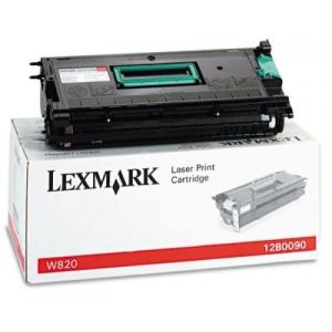 Toner Lexmark 12B0090 (W820), čierna (black), originál