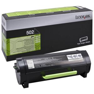 Toner Lexmark 502, 50F2000 (MS310, MS312, MS410, MS412, MS510, MS610), čierna (black), originál