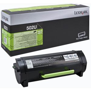 Toner Lexmark 502U, 50F2U00 (MS510, MS610), čierna (black), originál