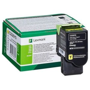 Toner Lexmark C2320Y0 (MC2640, C2535, C2425, MC2425, MC2535), žltá (yellow), originál