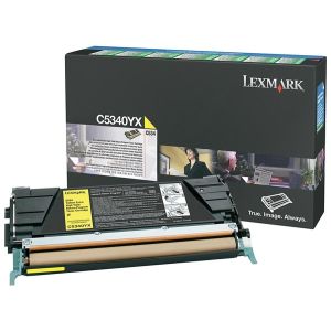 Toner Lexmark C5340YX (C534), žltá (yellow), originál