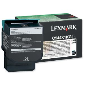 Toner Lexmark C544X1KG (C544, X544, X546), čierna (black), originál