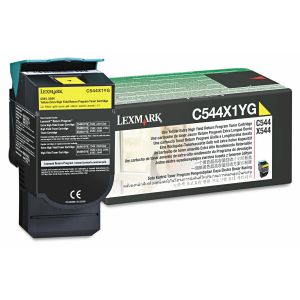 Toner Lexmark C544X1YG (C544, X544, X546), žltá (yellow), originál