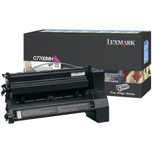 Toner Lexmark C7700MH (C772, X772), purpurová (magenta), originál