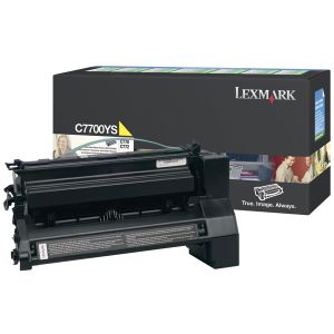 Toner Lexmark C7700YS (C770), žltá (yellow), originál