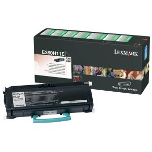 Toner Lexmark E360H11E (E360, E460), čierna (black), originál