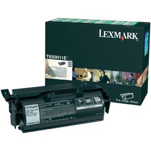 Toner Lexmark T650H11E (T650, T652, T654), čierna (black), originál