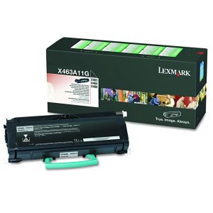 Toner Lexmark X463A11G (X463, X464, X466), čierna (black), originál