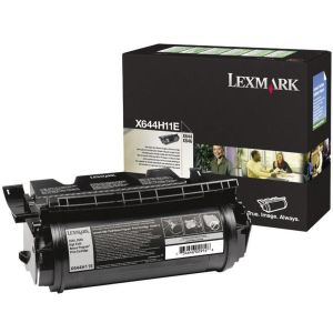 Toner Lexmark X644H11E (X642, X644, X646), čierna (black), originál