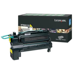 Toner Lexmark X792X1YG (X792), žltá (yellow), originál